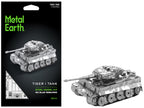 Model Kit German Tiger I Tank (Moderate Difficulty) Steel Model by Metal Earth-4