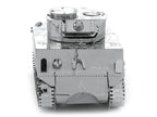 Model Kit American Sherman Tank (Moderate Difficulty) Steel Model by Metal Earth-1