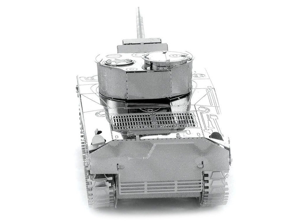 Model Kit American Sherman Tank (Moderate Difficulty) Steel Model by Metal Earth-0