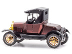 Model Kit 1925 Ford Model T Runabout Dark Red and Black (Moderate Difficulty) Steel Model by Metal Earth-2
