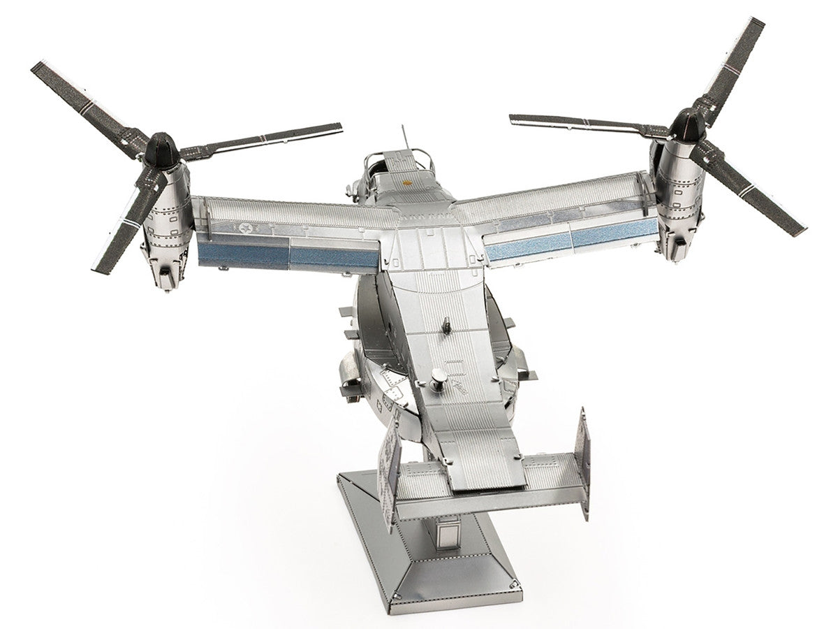 Model Kit Bell Boeing V-22 Osprey Aircraft "United States Military" (Challenging Difficulty) Steel Model by Metal Earth-2