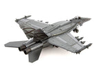 Model Kit Boeing F/A-18 Super Hornet Fighter Aircraft "United States Navy" (Moderate Difficulty) Steel Model by Metal Earth-2