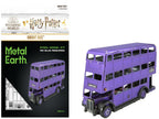 Model Kit Knight Bus Purple "Harry Potter and the Prisoner of Azkaban" (2004) Movie (Moderate Difficulty) Steel Model by Metal Earth-4