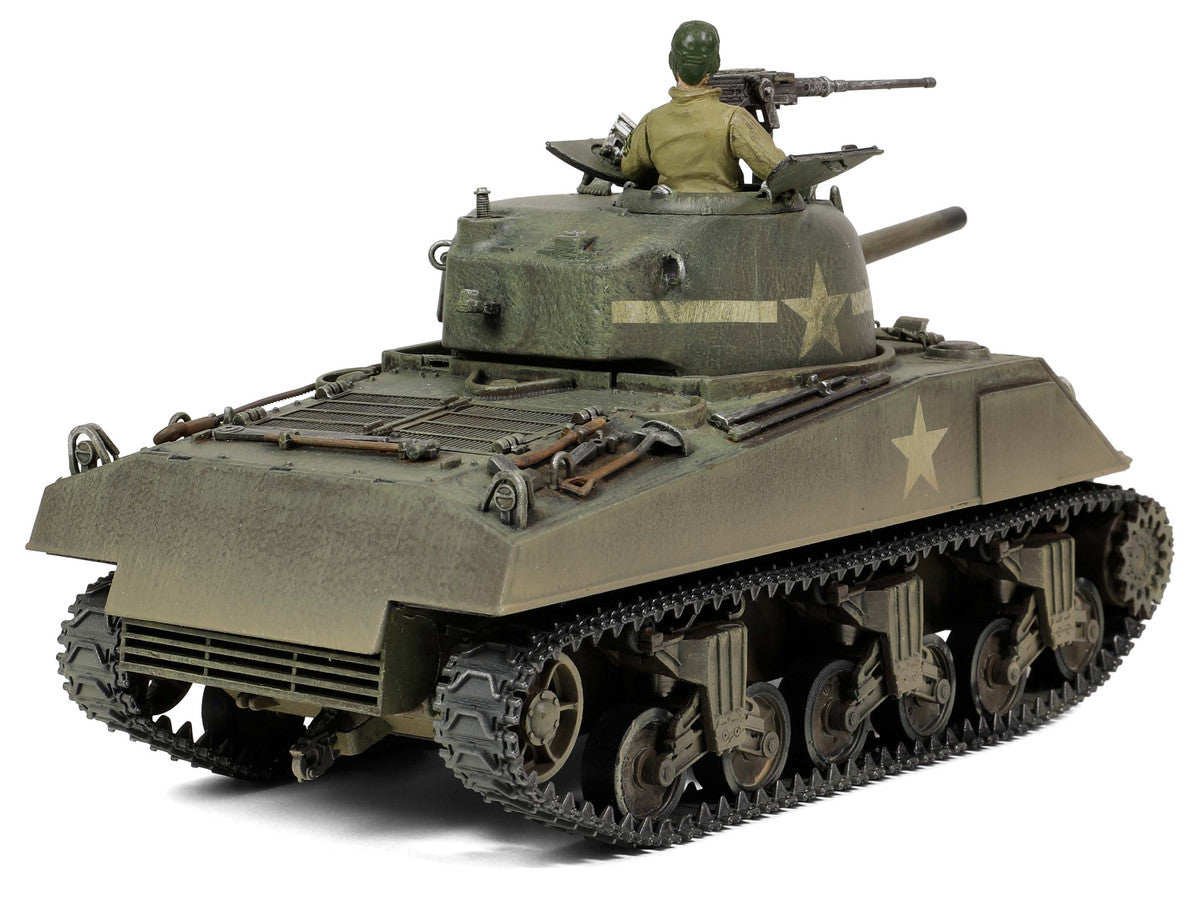 Sherman M4A3 (75) Medium Tank U.S. "Training vehicle C Company 10th Tank Battalion 5th Armored Division New York" (1943) "Engine Plus" Series 1/32 Diecast Model by Metal Proud-2