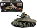 Sherman M4A3 (75) Medium Tank U.S. "Training vehicle C Company 10th Tank Battalion 5th Armored Division New York" (1943) "Engine Plus" Series 1/32 Diecast Model by Metal Proud-0