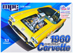 Skill 2 Model Kit 1960 Chevrolet Corvette 7-in-1 Kit 1/25 Scale Model by MPC-0