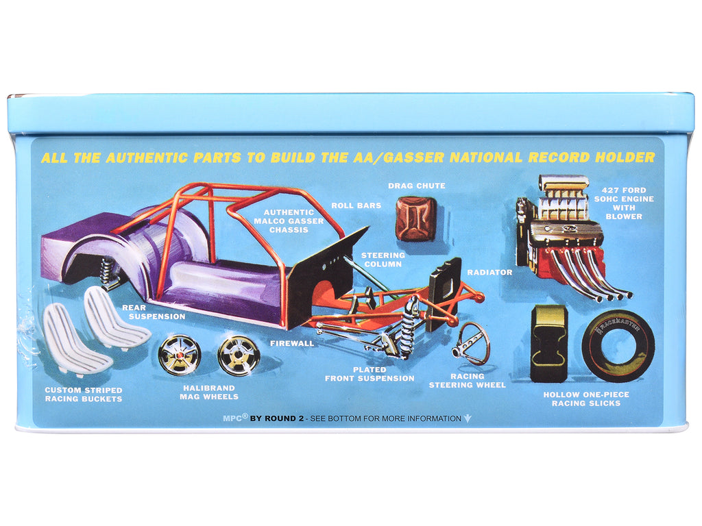 Skill 2 Model Kit Ohio George's Malco Gasser with Collector's Tin 1/25 Scale Model by MPC