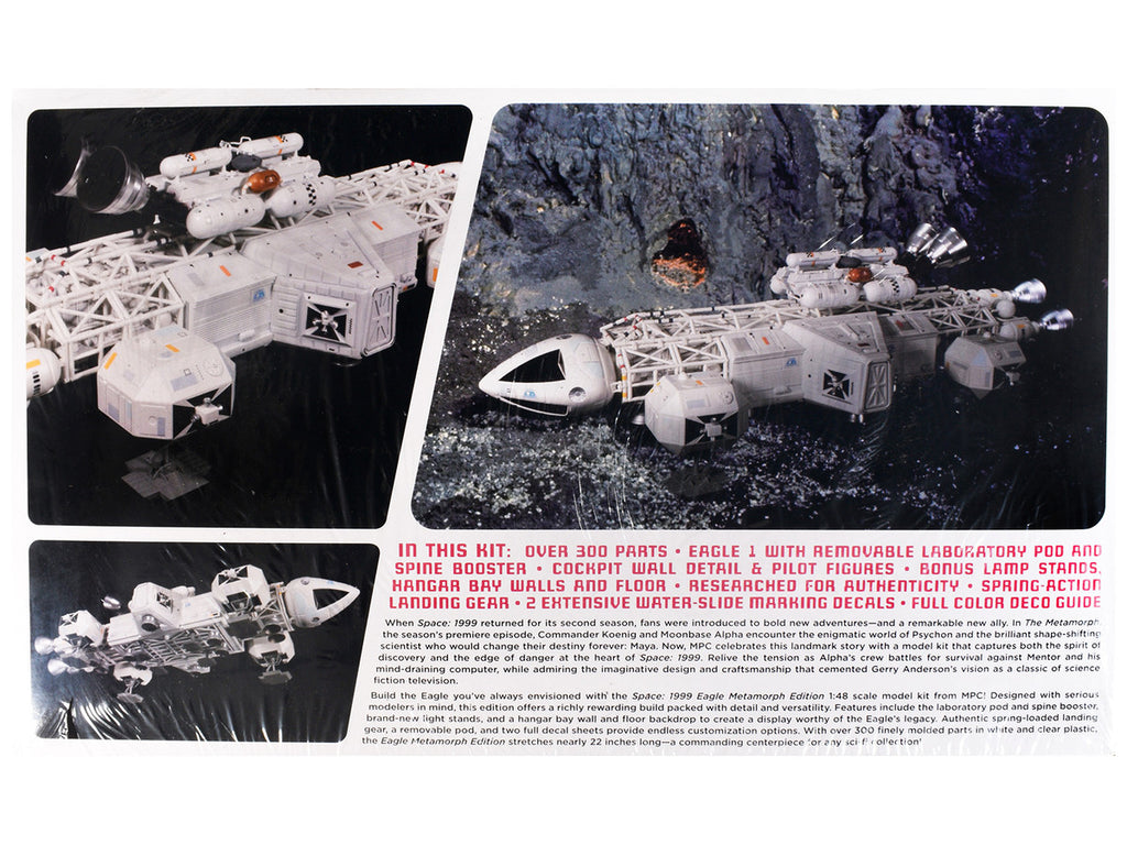 Skill 2 Model Kit Eagle Transporter Metamorph Edition "Space: 1999" (1975-1977) TV Series 1/48 Scale Model by MPC-2