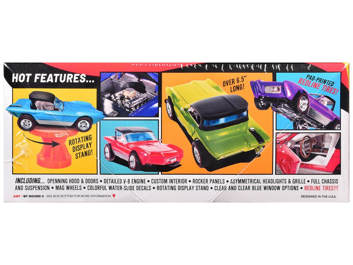 Skill 2 Model Kit Python Car "Hot Wheels" 1/25 Scale Model by MPC-1