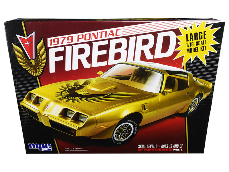 Skill 3 Model Kit 1979 Pontiac Firebird 1/16 Scale Model by MPC-0