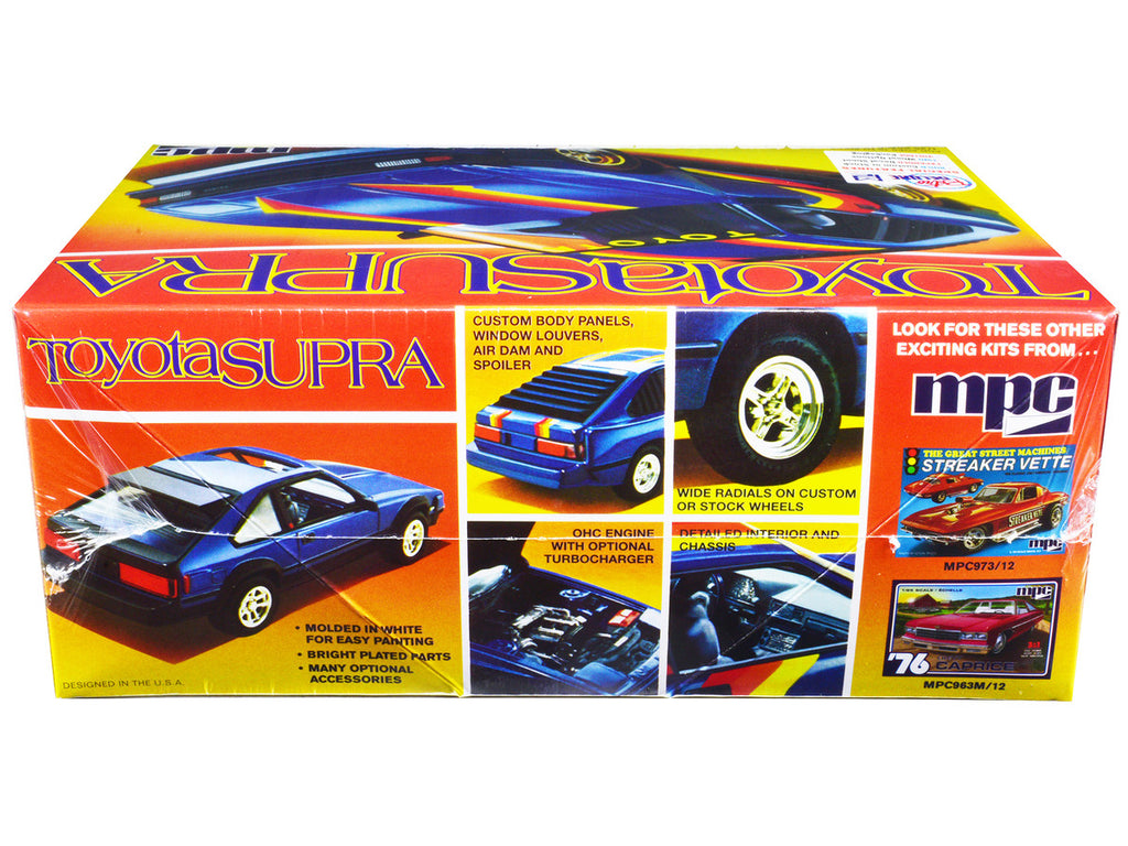 Skill 2 Model Kit 1983 Toyota Celica Supra 1/25 Scale Model Car by MPC-2