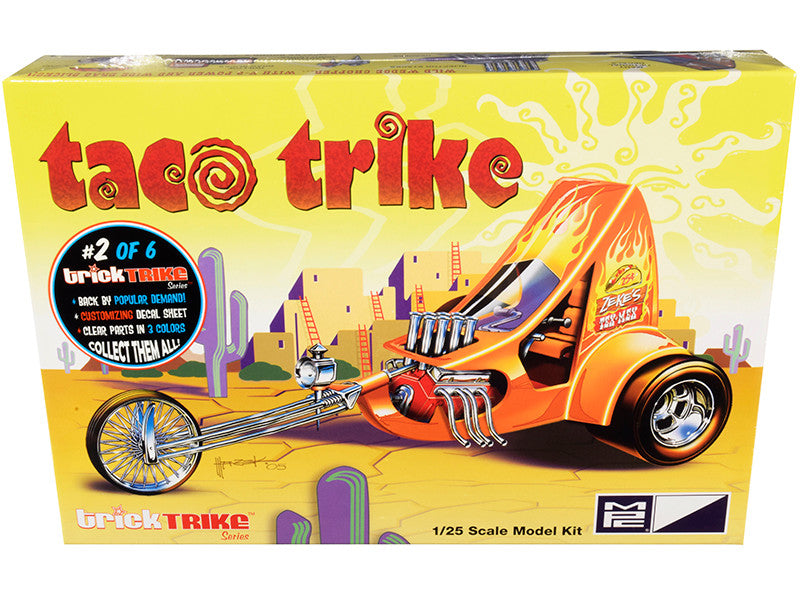 Skill 2 Model Kit Taco Trike "Trick Trikes" Series 1/25 Scale Model by MPC-0