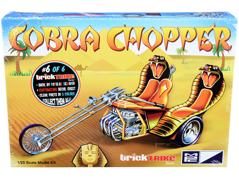 Skill 2 Model Kit Cobra Chopper "Trick Trikes" Series 1/25 Scale Model by MPC-0