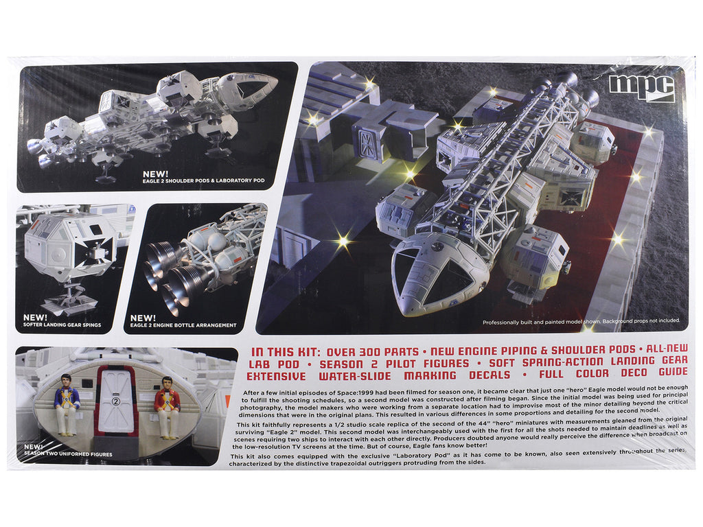 Skill 2 Model Kit Eagle 2 Laboratory Pod "Space: 1999" (1975-1977) TV Series 1/48 Scale Model by MPC-3