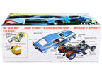 Skill 2 Model Kit "Blue Max" Long Nose Mustang Funny Car 1/25 Scale Model Car by MPC-2