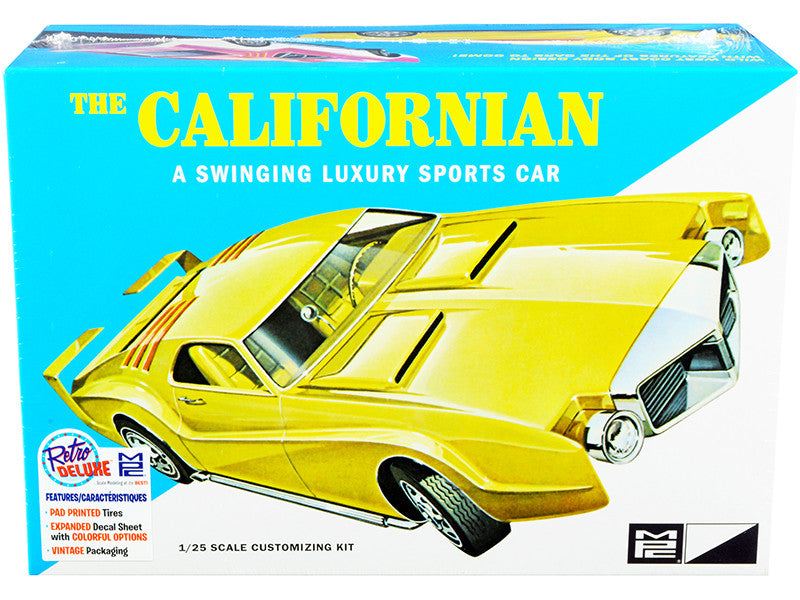 Skill 2 Model Kit 1968 Oldsmobile Toronado Custom "The Californian" 1/25 Scale Model by MPC-0