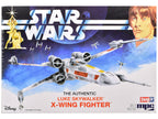 Skill 2 Snap Model Kit Luke Skywalker X-Wing Fighter "Star Wars: A New Hope" (1977) Movie 1/63 Scale Model by MPC-0