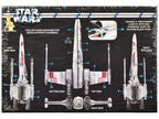 Skill 2 Snap Model Kit Luke Skywalker X-Wing Fighter "Star Wars: A New Hope" (1977) Movie 1/63 Scale Model by MPC-3