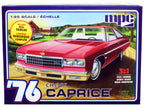 Skill 2 Model Kit 1976 Chevrolet Caprice with Trailer 3-in-1 Kit 1/25 Scale Model by MPC-0