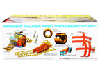 Skill 2 Model Kit Dodge Challenger Ramchargers Funny Car "Legends of the Quarter Mile" 1/25 Scale Model by MPC-1