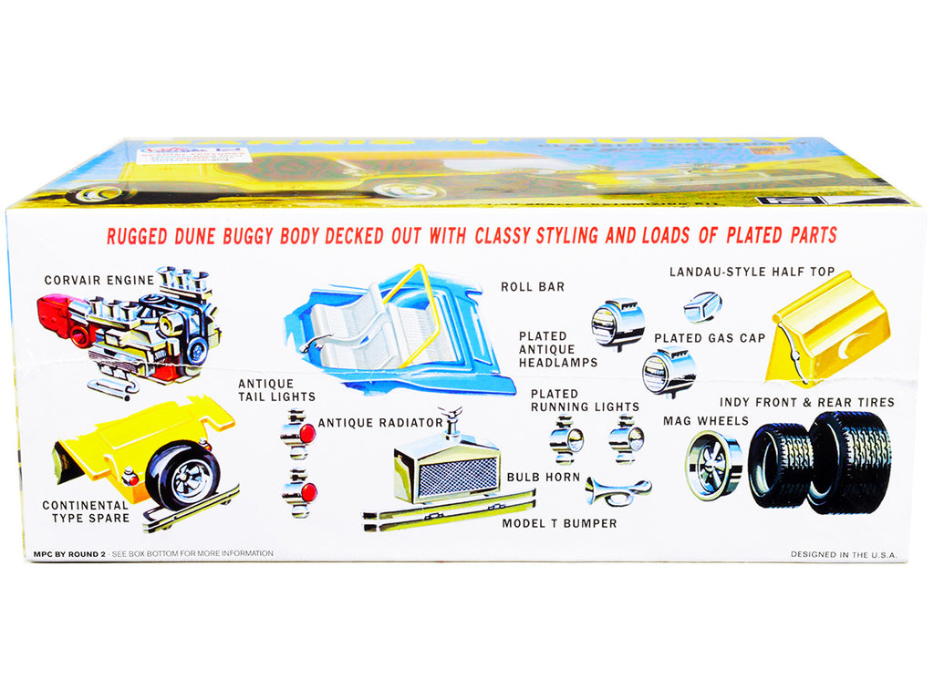 Skill 2 Model Kit George Barris "T" Classic Dune Buggy 3-in-1 Kit 1/25 Scale Model by MPC-1