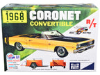 Skill 2 Model Kit 1968 Dodge Coronet R/T Convertible with Haul-Away Trailer 1/25 Scale Model by MPC-0