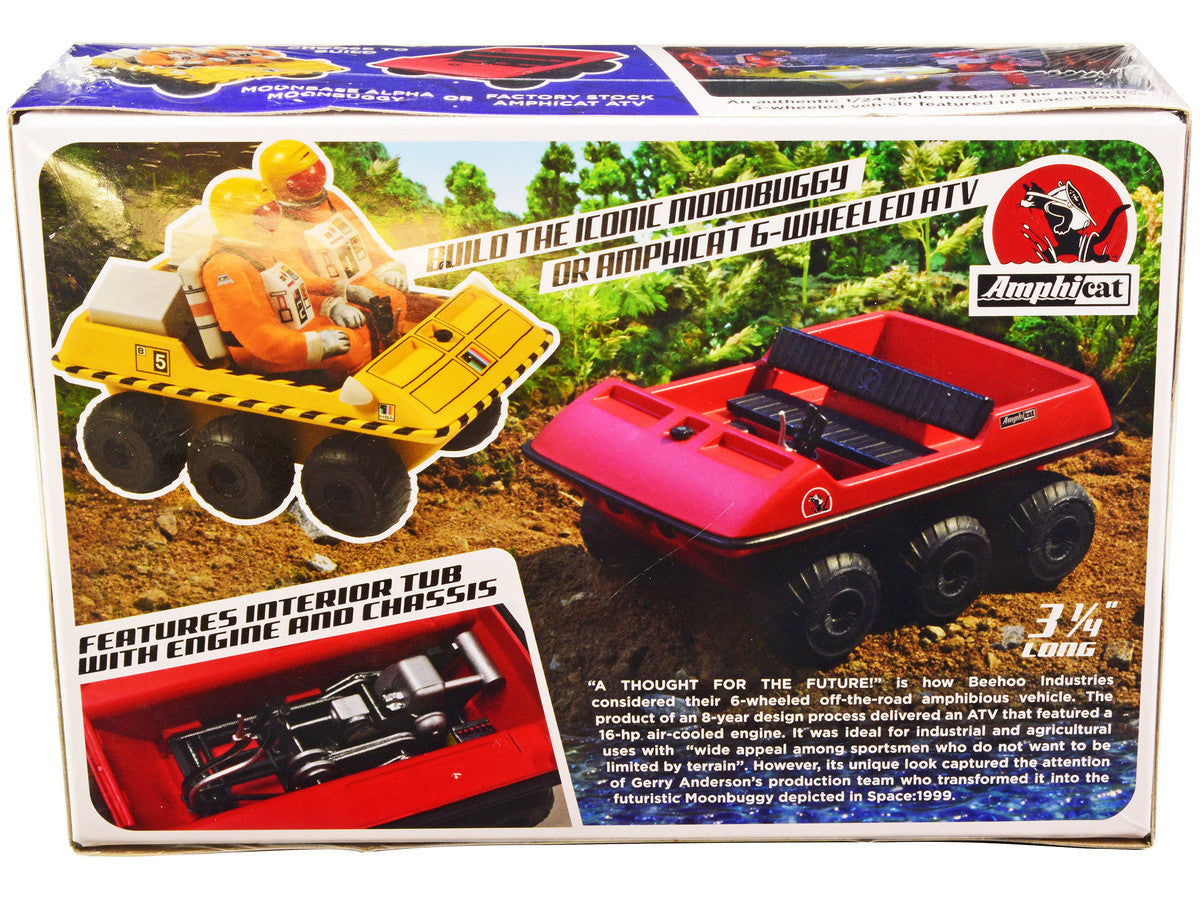Skill 2 Moonbuggy/Amphicat 6-Wheeled ATV "Space: 1999" (1975-1977) TV Show 2-in-1 Model Kit 1/24 Scale Model by MPC-3