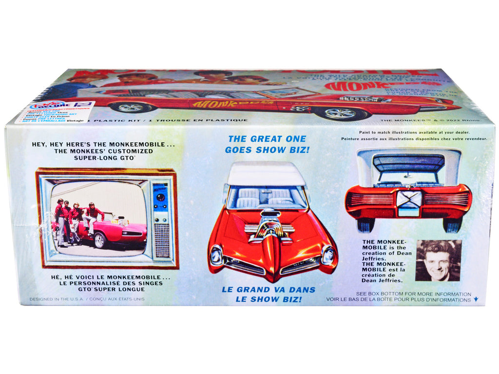 Skill 2 Model Kit Monkeemobile "The Monkees" (1966-1968) TV Series 1/25 Scale Model Car by MPC-2