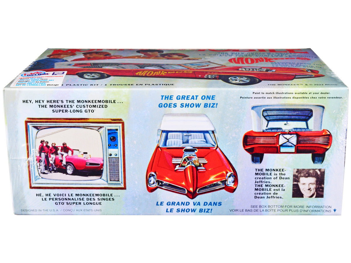 Skill 2 Model Kit Monkeemobile "The Monkees" (1966-1968) TV Series 1/25 Scale Model Car by MPC-2