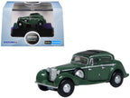 Jaguar SS RHD (Right Hand Drive) Suede Green with Black Top 1/148 (N) Scale Diecast Model Car by Oxford Diecast-4
