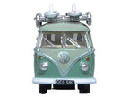 Volkswagen T1 Samba Bus RHD (Right Hand Drive) Green Two-Tone with Surfboards on Roof Rack 1/148 (N) Scale Diecast Model Car by Oxford Diecast-2