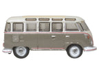 Volkswagen T1 Samba Bus Mouse Grey and Pearl White with Red Stripes 1/148 (N) Scale Diecast Model Car by Oxford Diecast-0