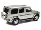2003 Mercedes-Benz G-Class 55 AMG Iridium Silver Metallic Limited Edition to 999 pieces Worldwide 1/18 Model Car by Otto Mobile-1