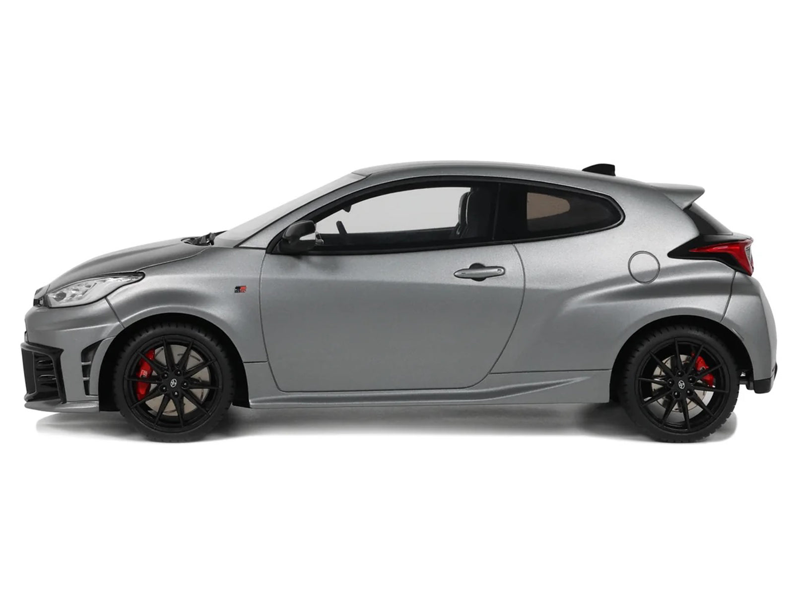 2024 Toyota GR Yaris Precious Metal Gray Metallic Limited Edition to 999 pieces Worldwide 1/18 Model Car by Otto Mobile