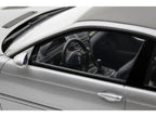2001 BMW E46 M3 GTR Street Titan Silver Metallic 1/18 Model Car by Otto Mobile-3