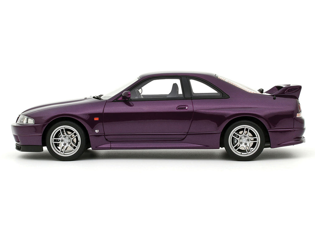 1995 Nissan Skyline GT-R (R33) V-SPEC RHD (Right Hand Drive) Midnight Purple Metallic 1/18 Model Car by Otto Mobile