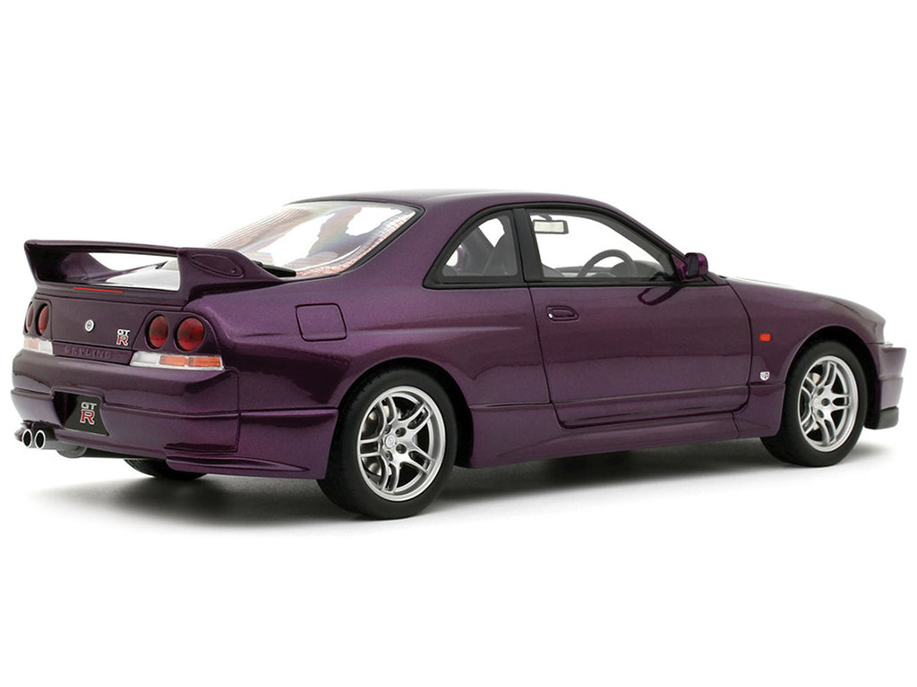 1995 Nissan Skyline GT-R (R33) V-SPEC RHD (Right Hand Drive) Midnight Purple Metallic 1/18 Model Car by Otto Mobile