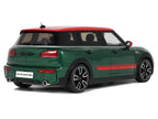 2021 Mini Clubman (F54) JCW British Green Metallic with Red Top and Stripes Limited Edition to 999 pieces Worldwide 1/18 Model Car by Otto Mobile-0