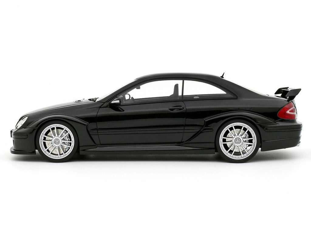 2004 Mercedes-Benz C209 CLK DTM AMG Coupe Obsidian Black Metallic Limited Edition to 999 pieces Worldwide 1/18 Model Car by Otto Mobile-0