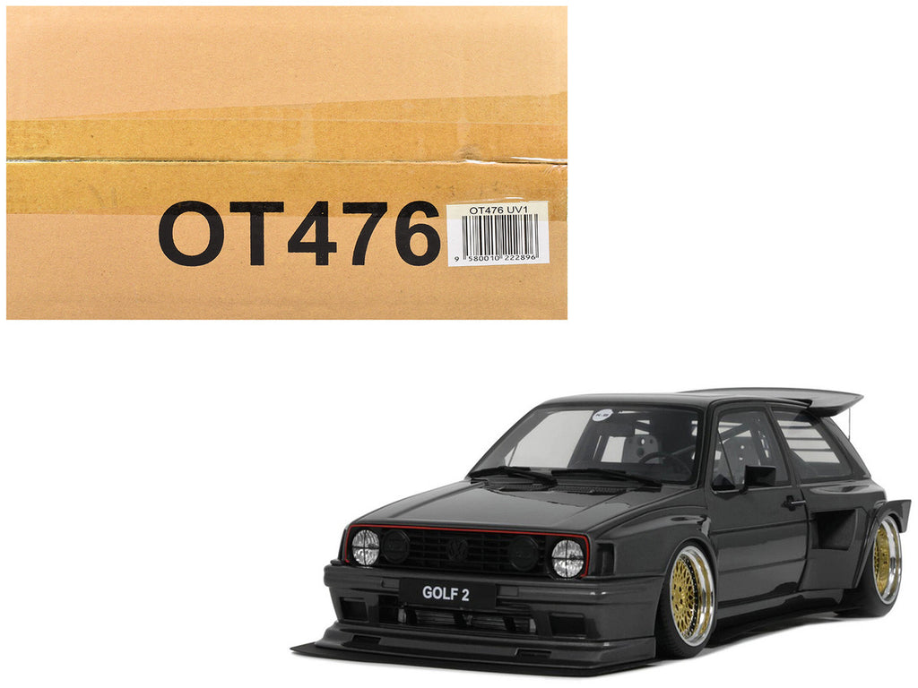 2021 Volkswagen Golf II GTI by Khyzyl Saleem Ascot Gray Metallic Limited Edition to 3000 pieces Worldwide 1/18 Model Car by Otto Mobile-0