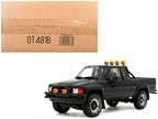1985 Toyota Hilux SR5 Pickup Truck Black Limited Edition to 3000 pieces Worldwide 1/18 Model Car by Otto Mobile-4