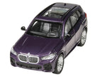 2018 BMW X5 Daytona Violet Metallic with Sunroof 1/64 Diecast Model Car by Paragon Models