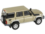2014 Toyota Land Cruiser 76 Sandy Taupe Tan 1/64 Diecast Model Car by Paragon Models-1
