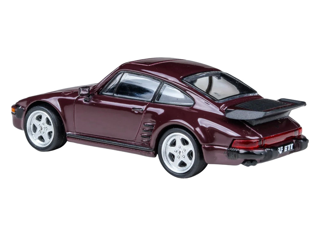1986 RUF BTR Slantnose Ruby Red Metallic 1/64 Diecast Model Car by Paragon