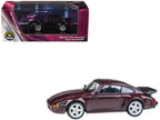 1986 RUF BTR Slantnose Ruby Red Metallic 1/64 Diecast Model Car by Paragon