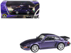 1986 RUF BTR Slantnose Prussian Blue Metallic 1/64 Diecast Model Car by Paragon