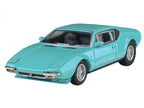1972 De Tomaso Pantera Verde Aqua 1/64 Diecast Model Car by Paragon Models-2