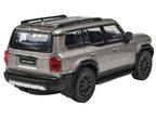 2024 Toyota Land Cruiser 250 Prado Meteor Shower Silver Metallic 1/64 Diecast Model Car by Paragon Models-2