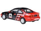 1995 Honda Civic Coupe EJ1 #94 "Autocross - ADVAN" Black and Red 1/64 Diecast Model Car by Paragon Models-1