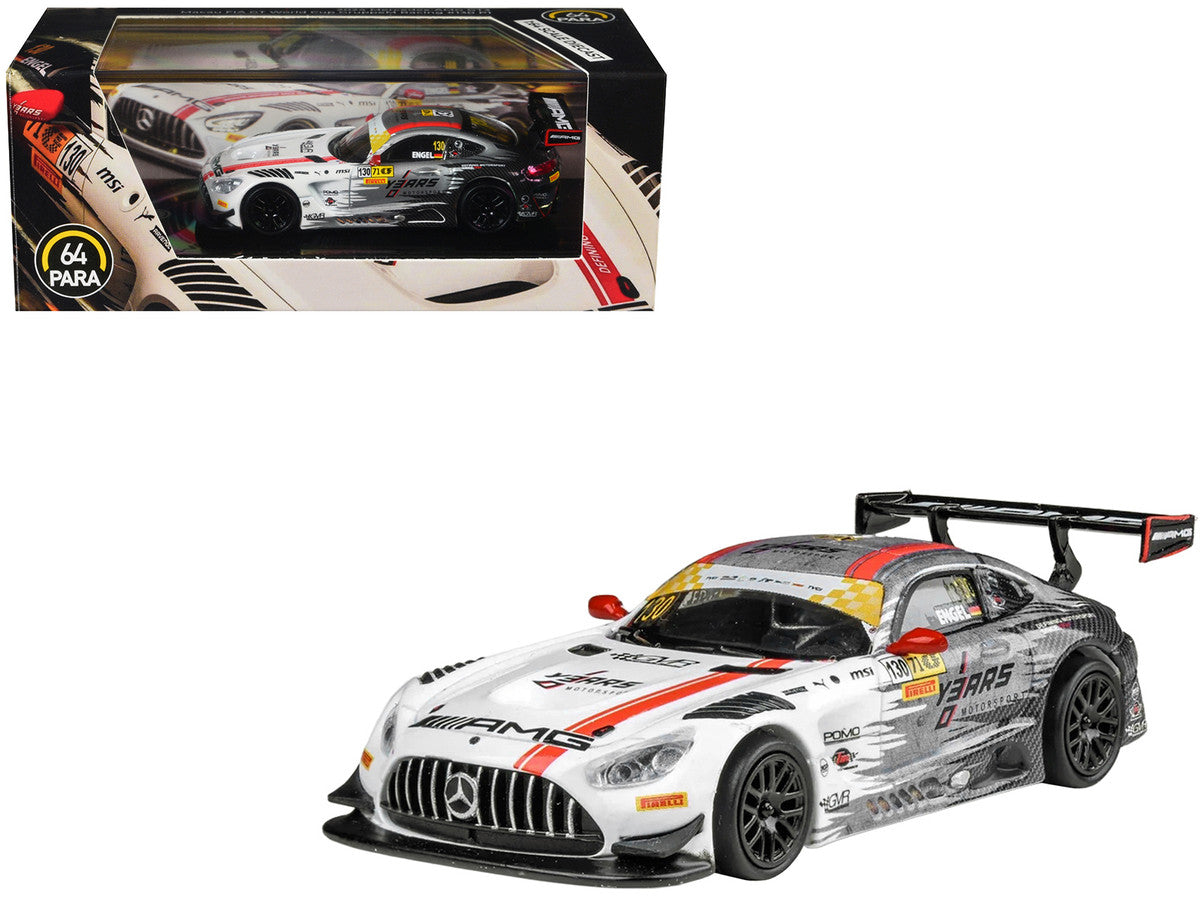 Mercedes-AMG GT3 #130 Maro Engel "GruppeM Racing" Winner "Macau GT Cup - FIA GT World Cup" (2024) 1/64 Diecast Model Car by Paragon Models-0